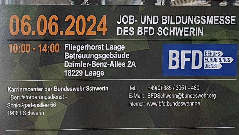 Bundeswehrmesse 2024 im Fliegerhorst Laage