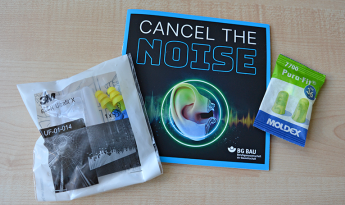 Bild 01 | Tag gegen Lärm 2026 Berufsgenossenschaft Bau – Tag gegen Lärm 2026