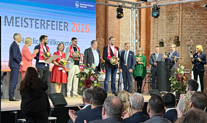 Meisterfeier 2026 in Wismar Meisterfeier der HWK 2026 in Wismar